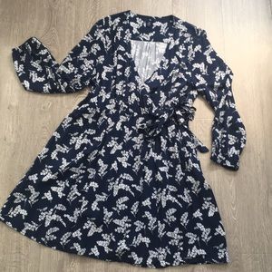 Gap Faux Wrap Dress